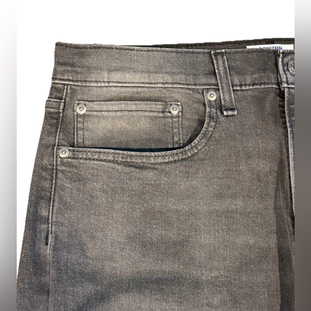 Denizen from Levi's 208 Regular Taper Jeans Faded Black Gray 34x32 - Picture 3 of 8